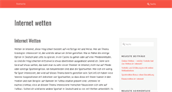Desktop Screenshot of internet-wetten.eu